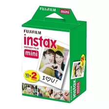 Rollo Fujifilm Pack 20 Fotos Instax Mini Lomo Blanco