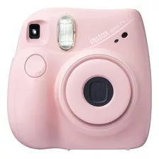 Camara Instantanea Instax Mini 7+ Fujifilm Rosa Con Cartucho Color Rosa Claro