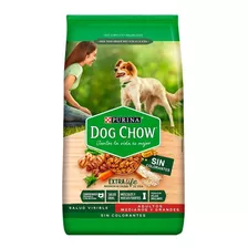 Alimento Dog Chow Salud Visible Sin Colorantes Para Perro Adulto De Raza Mediana Y Grande Sabor Mix En Bolsa De 21 kg