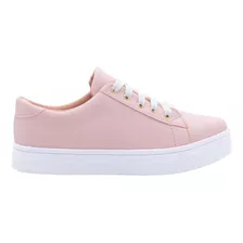 Tenis Feminino Star Casual Sapatenis Branco Leve Confortável