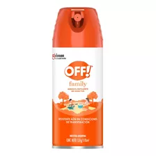 Repelente Off Mosquitos Insectos Familiar Camping 170ml X 12