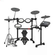 Bateria Eletrônica Dtp63-x + Dmr6 Yamaha Cor Preto