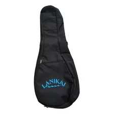 Funda Para Ukelele Tenor Negra Lanikai Acolchada Reforzada