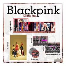 Kpop | Kit Blackpink Com Poster + Fotos + Botton + Cartão