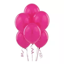 25 Globos Lisos Diferentes Colores 23cm Glam