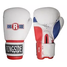 Guantes De Boxeo Ringside Pequeño/mediano Blanco