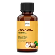 Óleo Vegetal De Macadâmia - 100ml Puro E Natural