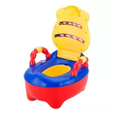 Troninho Infantil Prime Baby Desfralde Fazendinha Musical Cor Multicolorido Vaquinha