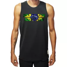 Camiseta Regata Brazilian Jiu Jitsu Dry Fit Treino Academia