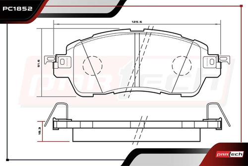 Balatas Delanteras Mazda 2 2019 Foto 2