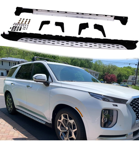 Estribo Para Hyundai Palisade 2019 2020 2021 2022 Nerf Bar E Foto 2