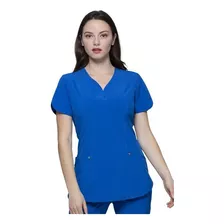 Uniforme Clínico Mujer Tens Azul Rey Hs725 Heartsoul