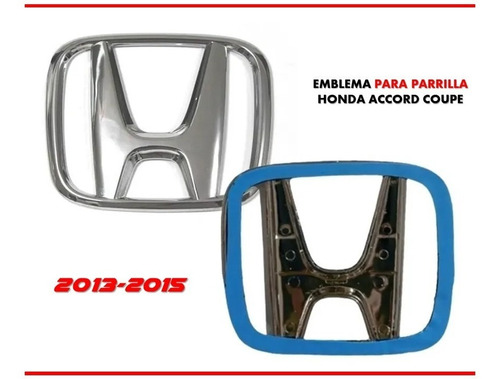 Emblema Para Parrilla Honda Accord Coupe 2013-2015 Foto 4