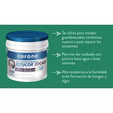 Estucor Zocalo Corona Galon X 6,7 Kg