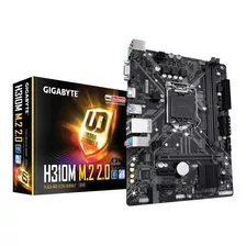 Motherboard Gigabyte H310m M.2 2.0 Lga 1151 Intel H310 Atx M Color Negro