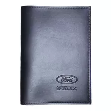 Capa Porta Manual Proprietário Ford Maverick Couro Eco