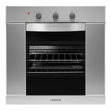 Horno A Gas Longvie H1900xf Con Grill Eléctrico De Empotrar Color Acero Inoxidable