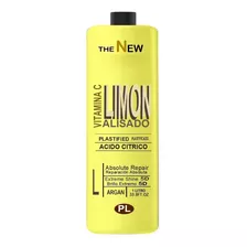 Alisado Plastificado Definitivo Fuerte Brasilero Limon 1 Lit