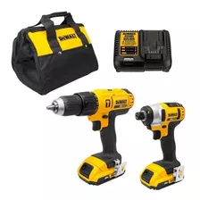 Taladro Percutor Y Atornillador Impacto Dewalt Dck22 