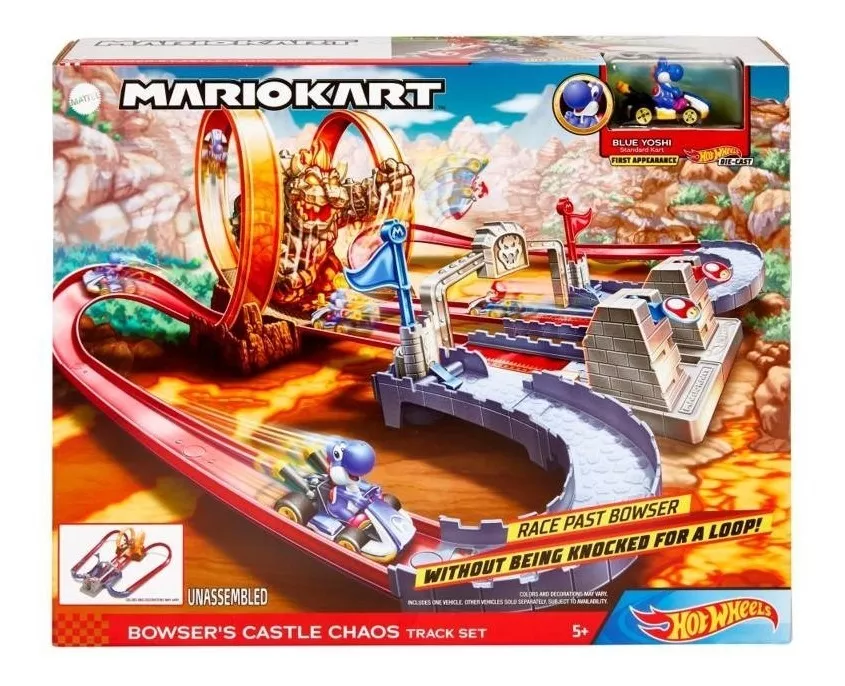 Pista Mario Kart - Circuito Castillo Del Caos Bowser