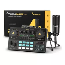 Consola Mezcladora De Audio Para Dj, Tarjeta De Sonido Maono