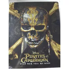 Blu-ray Piratas Do Caribe A Vingança De Salazar 3d Steelbook
