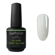 Top Coat Con Glitter Sin Capa De Inhibición Cosia 15ml 