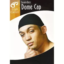 Titan Classic Spandex Dome Cap (negro) # (1 Pc), Negro -