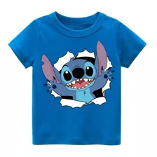 Remera Stitch Angela Nena Nene Infantil Algodón