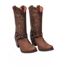 Bota Vaquera Mujer 100% Piel Cab20782