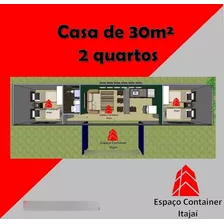 Casa Container De 2 Quartos