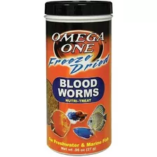 Omega One Blood Worms 27g Gusano De San - g a $1663