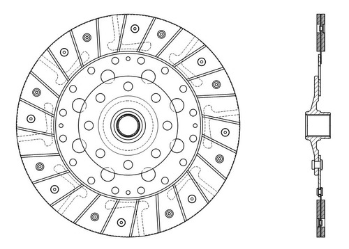 1 Kit Clutch Volkswagen Beetle 1.9l Tdi L4 98-01 Valeo Foto 2