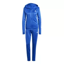 Conjunto 2 Piezas adidas Linear Ts Azul Rey Para Mujer