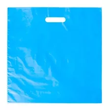 Bolsa De Plastico 40x40cm 1kg Azul Cielo Bolsa Bisuteria 