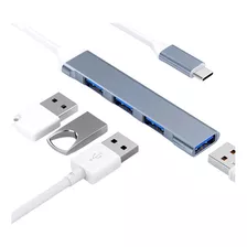 Hub Type C Usb 3.0 Extensão 4 Portas Regua Pendrive