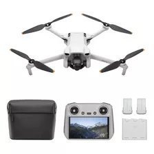 Mini Drone Dji Mini 3 Rc Combo Com Câmera 4k Cinza 2.4ghz 3 Baterias