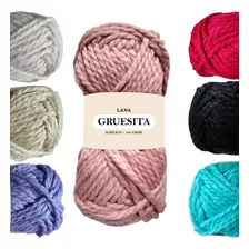 Ovillo Lana Gruesa Tejer Crochet 2 Agujas Hilo Manualidades