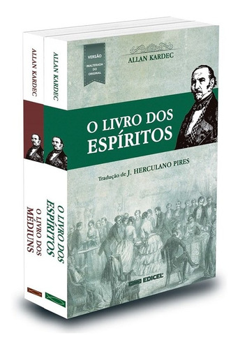 Kit O Livro Dos Espíritos + O Livro Dos Médiuns
