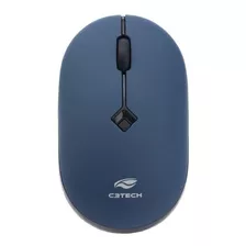 Mouse Sem Fio C3 Tech M-w60bl Nano Usb 1600dpi Azul
