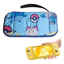 Estojo Pra Nintendo Switch Lite Hard Case Eva Rígido Pokemon