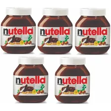 Kit 5 Potes Nutella 650 Gr (3,25 Kg) Ferrero