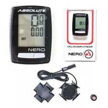 Velocímetro Digital Bike Odometro - Absolute -nero Com Fio