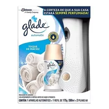 Desodorizador Glade Automatic Aparelho+refil Toque De Maciez