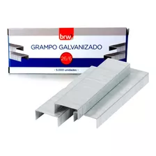 Grampo P/ Grampeador 26/6 Galvanizado C/ 5000 Unidades