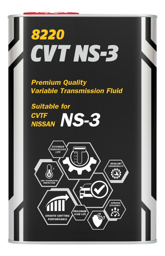 Mannol Oem Nissan Cvt Ns3 Full Sinttico 1 Litro Alemn Foto 2