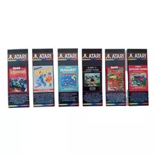 Placas Mosaico Gamer 6 Placas Atari Nostalgia Video Games 