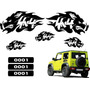 Calca Calcomana Sticker Suzuki Jimny 4x4 Adventure Off-road