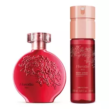  Combo Floratta Red: Desodorante Colônia 75ml + Body Spr