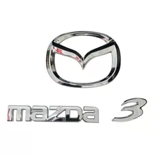 Emblemas Logo Traseros Mazda 3 Hb Primera Generación 